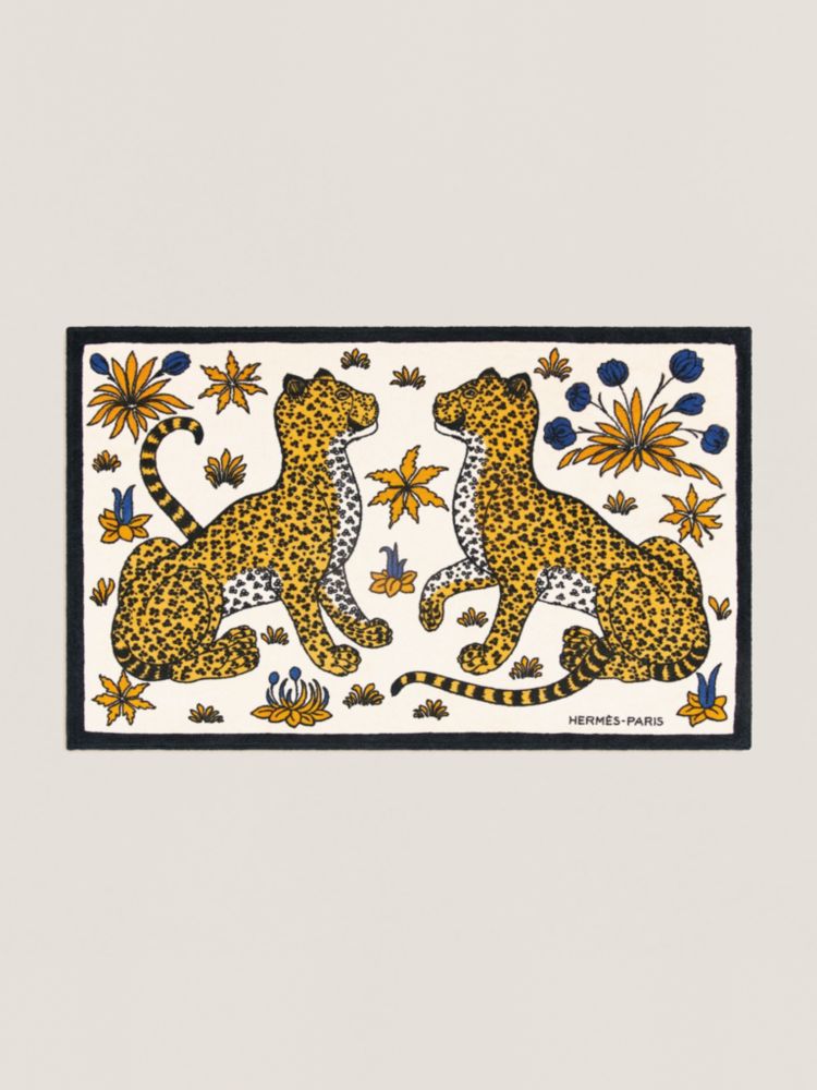 Leopards beach towel | Hermès USA